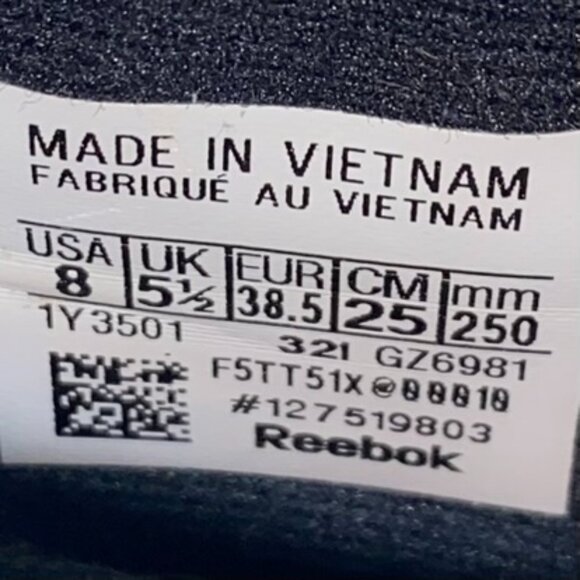 REEBOK NANO FLEX TR BLACK BLUE & PINK WOMEN'S SIZE 8 - Picture 8 of 8